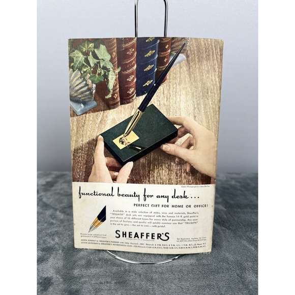 Vintage 1947 February National Geographic Journal Magazine‎ Paperback Book - Picture 4 of 8